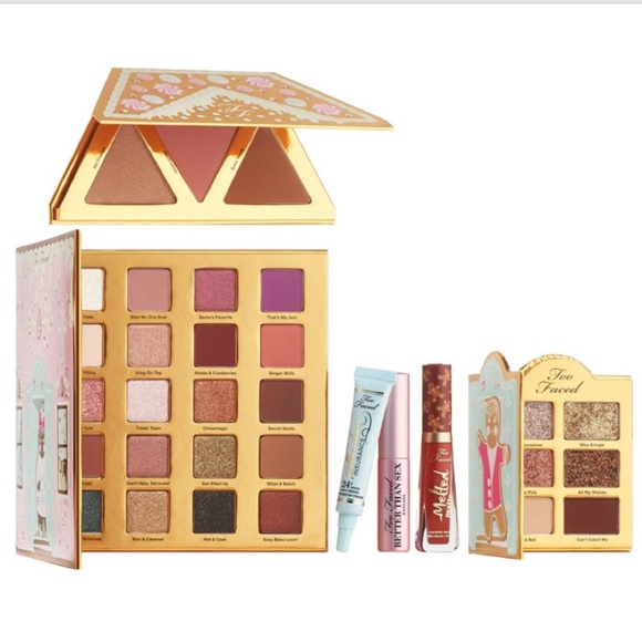 Too Faced Holiday Christmas Cookie House Party - ULTRA RARE! - Picture 2 of 5